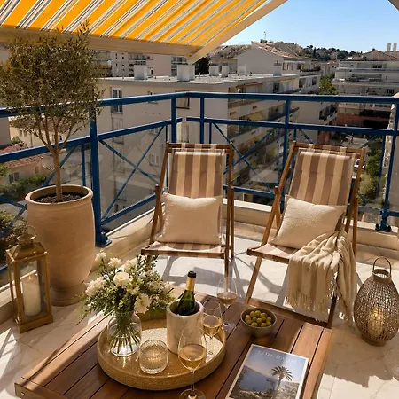 Apartman Nereo Riviera - Vue - Dernier Etage - 2 Terrasses - 5 Min Saint-Raphaël